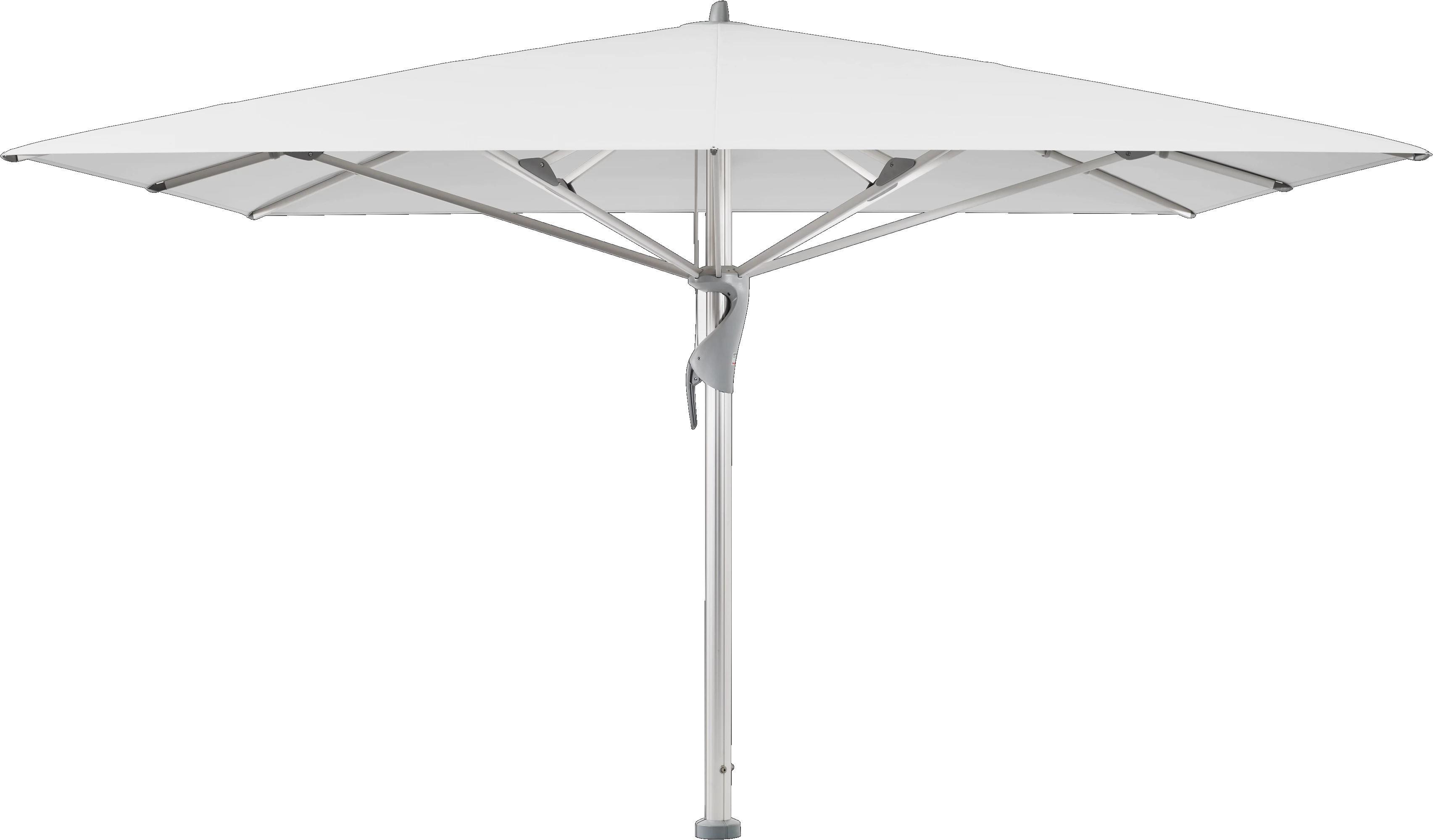 CASTELLO Pro - 550x450 / rechteckig / 5 / Plaster / ohne / Natureloxiertes Aluminium