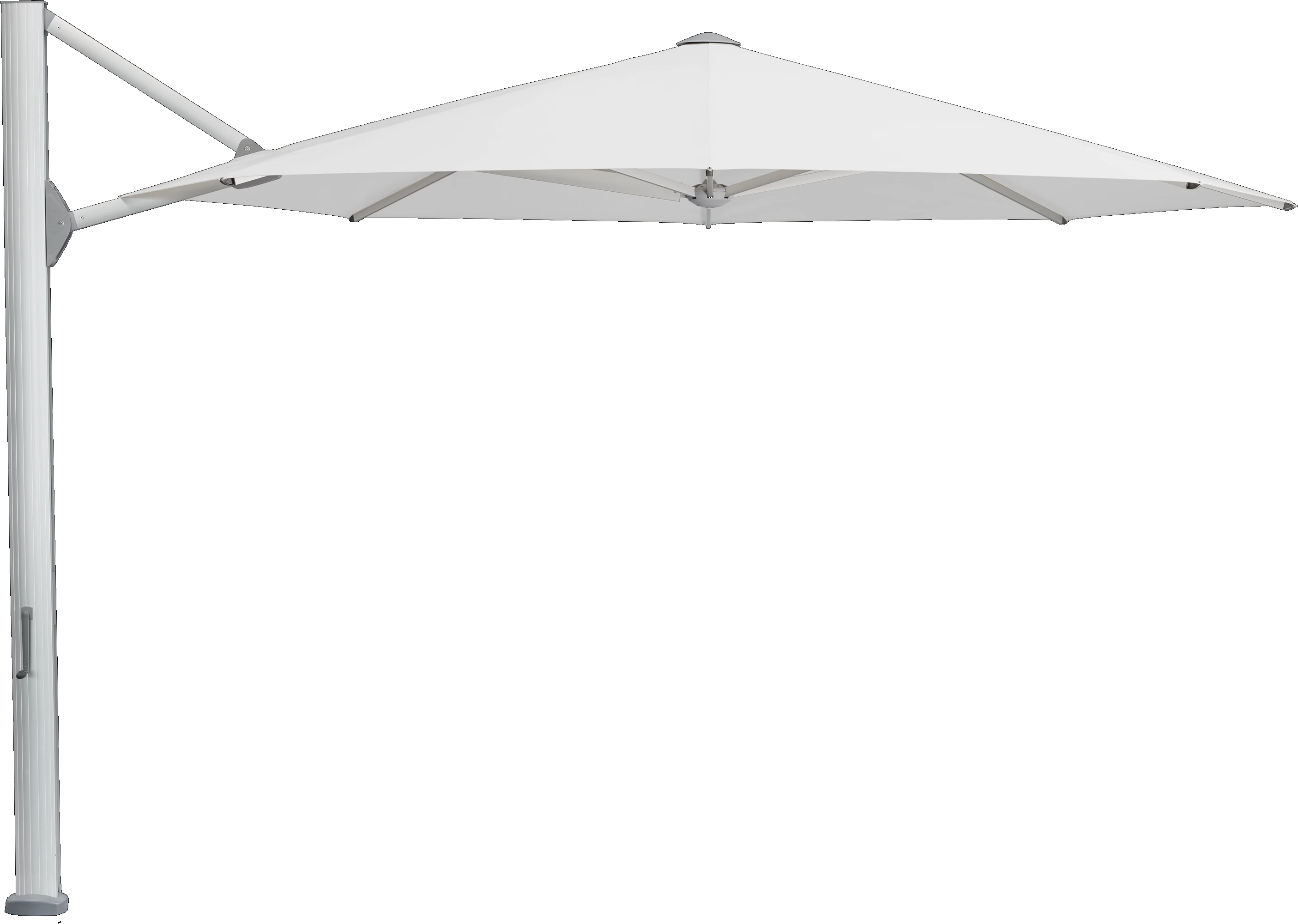 AMBIENTE Nova - 500 / rund / 5 / Plaster / mit / Natureloxiertes Aluminium