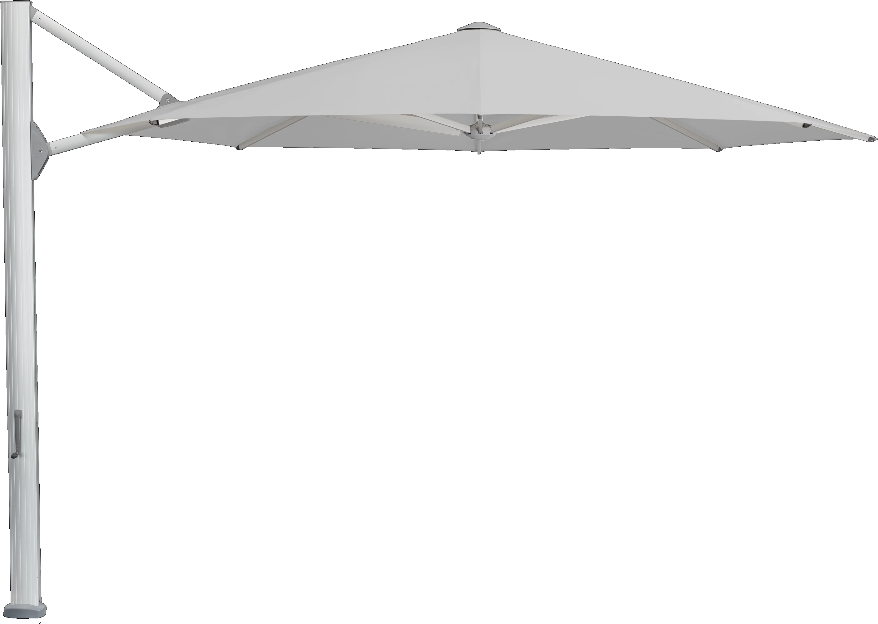 AMBIENTE Nova - 500 / rund / 5 / Granite / mit / Natureloxiertes Aluminium